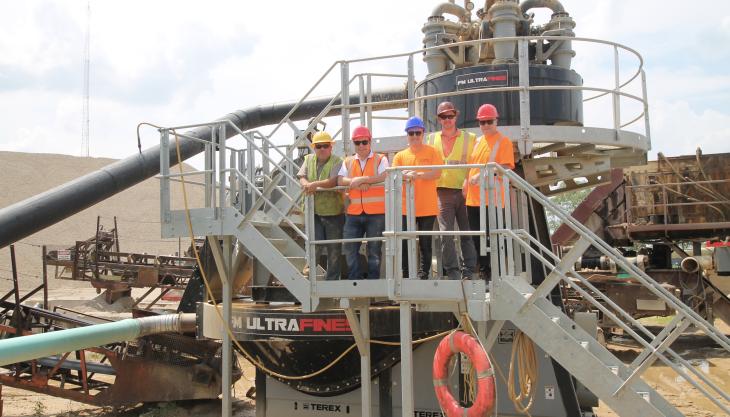 FM UltraFines recovery system from TWS Terex Washing Systems' FM UltraFines