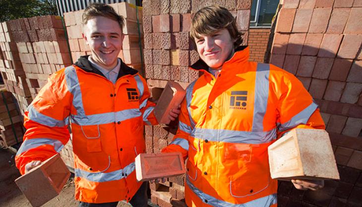 Forterra donate bricks to Leicester College