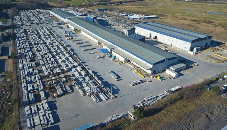 Forterra's Swadlincote facility Forterra's Swadlincote facility