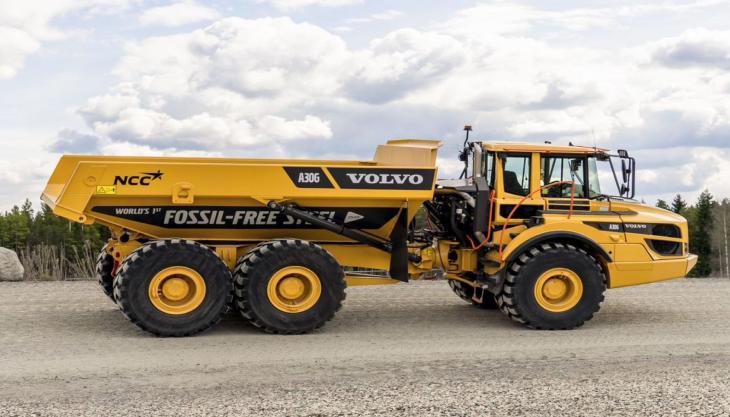 Fossil-free Volvo A30G