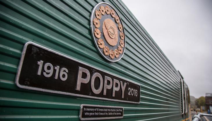 Battle of Somme heroes honoured in loco naming Diesel locomotive