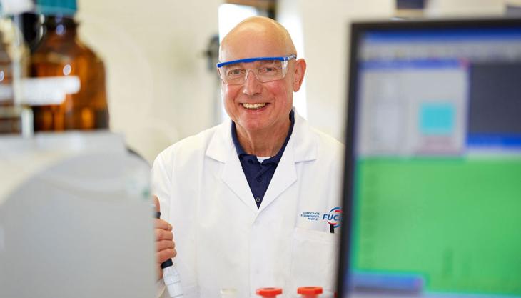 Fuchs lab technician Fuchs lab technician