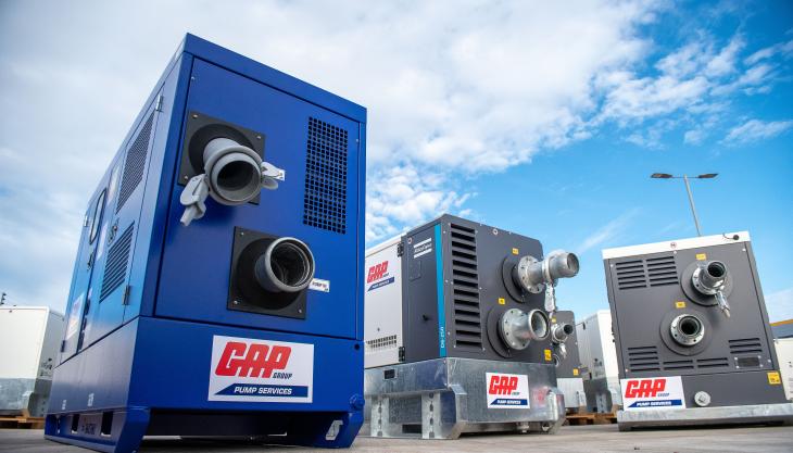 GAP Hire Solutions have launched GAP Pump Services GAP pump range