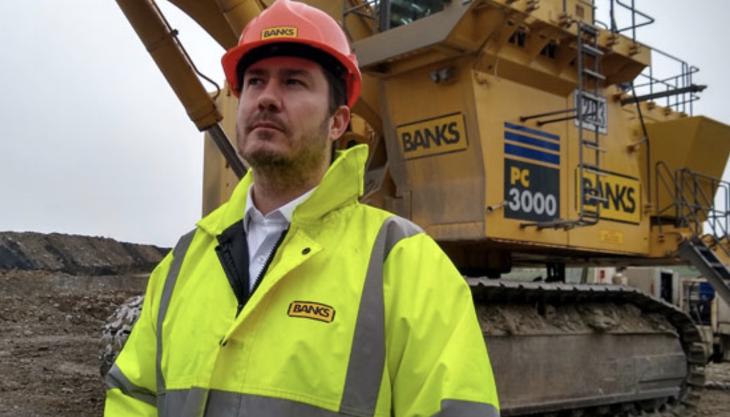 Gavin Styles, executive director of Banks Mining Gavin Styles