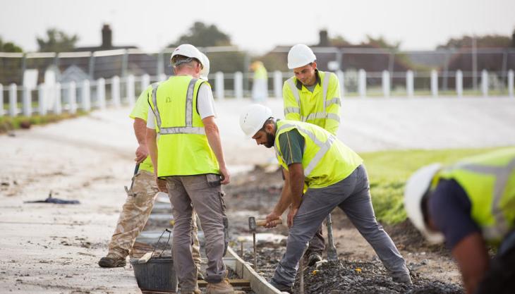 GD Harries create UK’s first concrete velodrome Carmarthen velodrome