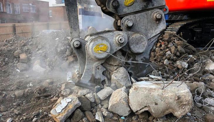 Geith concrete crusher Geith concrete crusher