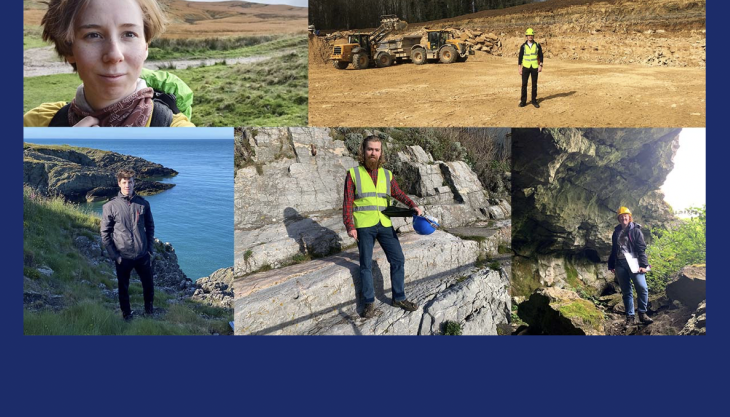 The award-winning student geologists Student geologists