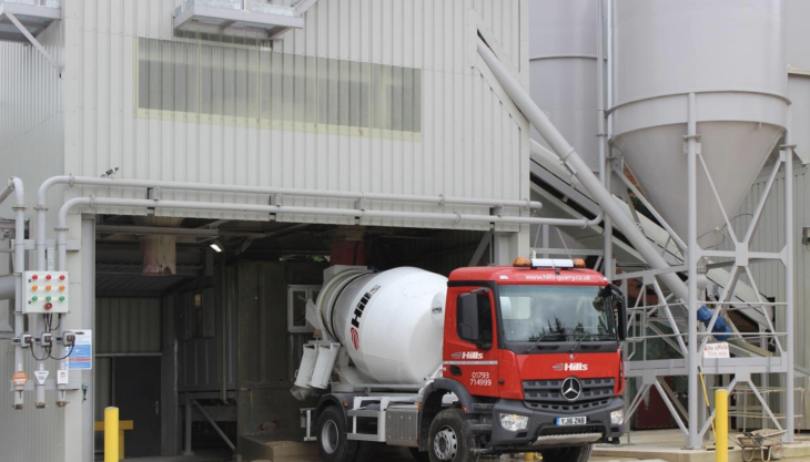Hills Quarry Products' new Gloucester concrete plant Gloucester plant