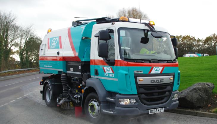 Essential Fleet Services have acquired Go Plant Go Plant sweeper