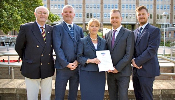 Gold award for Norfolk County Council Gold award for Norfolk County Council