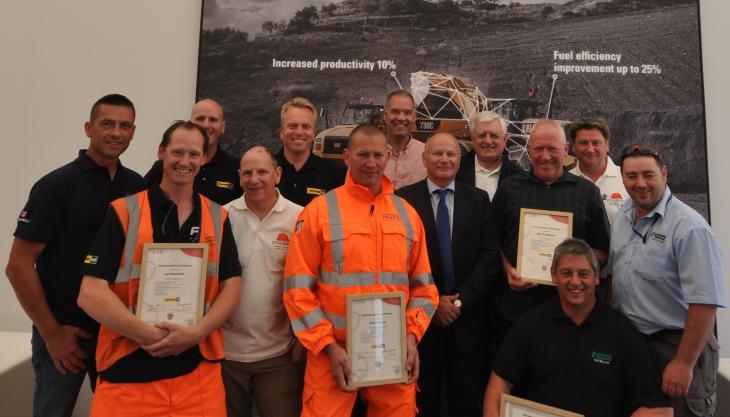 Gold card winners at Hillhead 2014