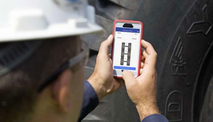Goodyear have enhanced their EMTrack OTR tyre-monitoring system Goodyear EMTrack App