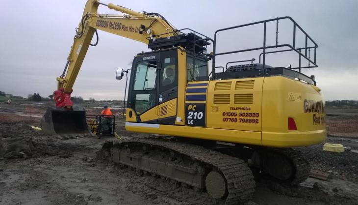 Marubeni-Komatsu PC210LC excavator