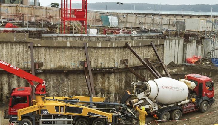 Granite Products are supplyimg 22,000 cubic metres of concrete over three years for the prestigious Horizon waterfronf development Horizon development