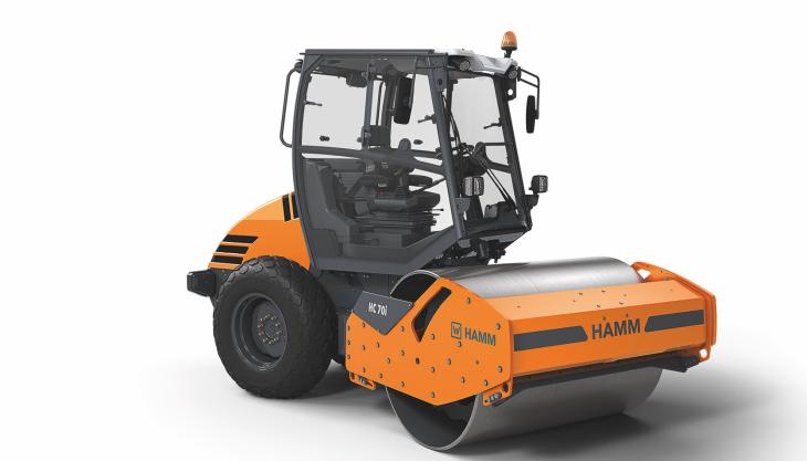 Hamm HC 70i soil compactor Hamm HC CompactLine series compactor