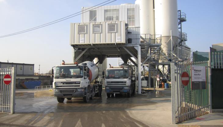 Hanson's Acton concrete plant Hanson Concrete