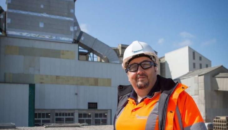 Padeswood works manager Murat Burakcin Murat Burakcin
