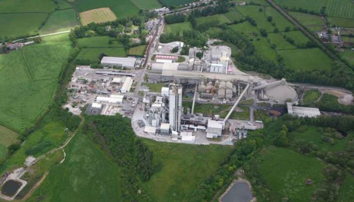 Hanson's Padeswood cement works Padeswood cement works