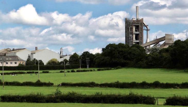 Ribblesdale cement works upgrade cuts coal usage Ribblesdale cement works