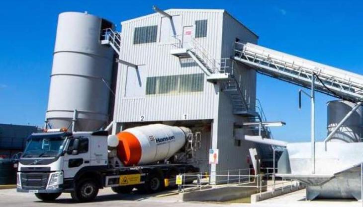 Hanson’s new Rochester ready-mixed concrete plant Hanson’s Rochester concrete plant