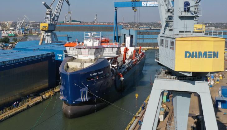 Hanson Thames marine aggregate dredger