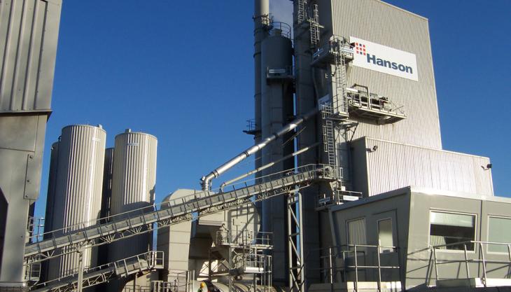 Hanson UK adopt smart approach to energy management Asphalt plant