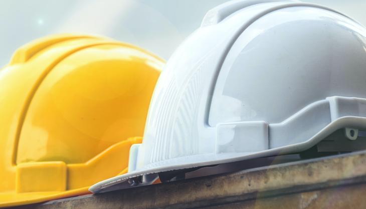 Workers should audit their safety helmet or hard hat for signs of wear and tear and make sure it is in date Safety helmets