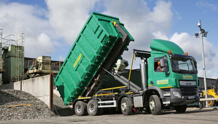 Harsh hookloaders for Martin Waste Management Harsh hookloader