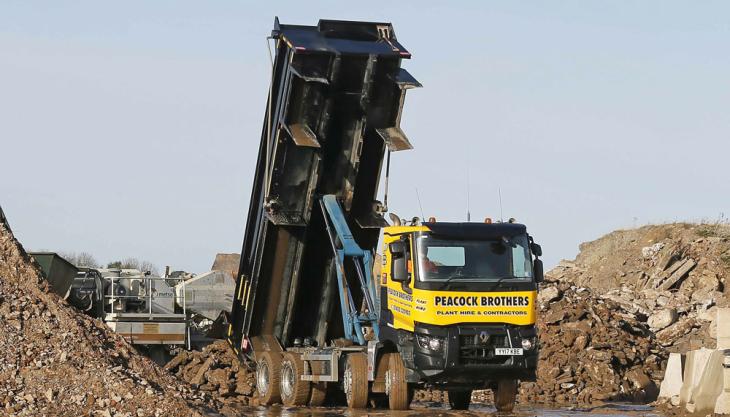 Harsh underfloor tipping gears for Peacock Brothers Harsh underfloor tipping gears