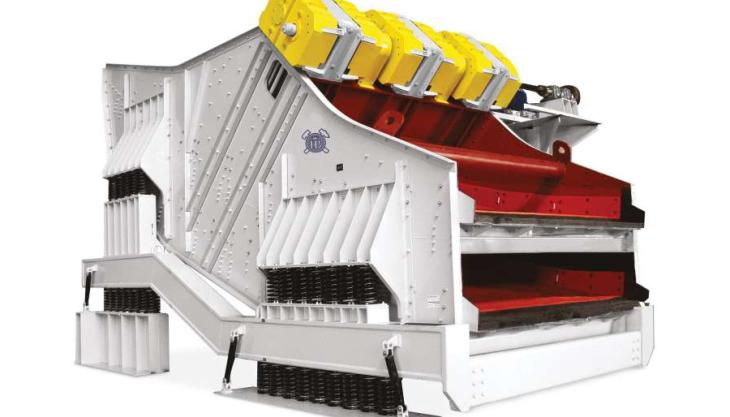Haver & Boecker Niagara’s XL-Class vibrating screen Haver & Boecker Niagara’s XL-Class vibrating screen