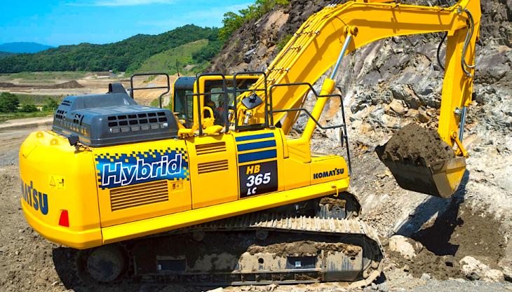 Komatsu HB365LC-3 excavator