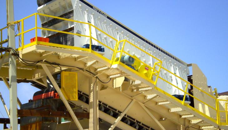 Haver & Boecker's Tyler T-Class vibrating screen Tyler T-Class