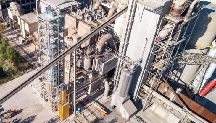 The operational Leilac-1 pilot plant at Heidelberg Materials’ facility in Lixhe Leilac and Heidelberg Materials sign partnership agreement