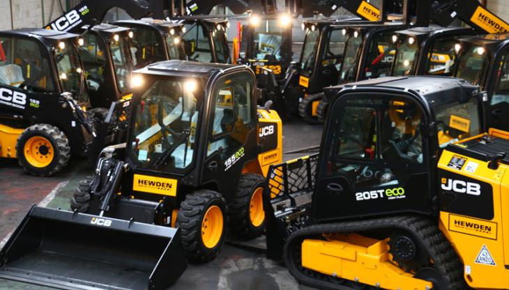 Hewden invest in JCB compact equipment JCB compact equipment