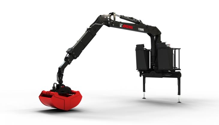 Hiab launch new recycling crane Hiab recycling crane