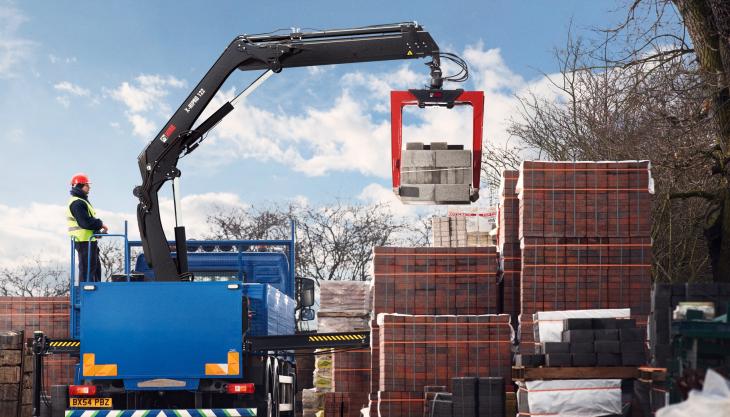 Hiab light crane Hiab