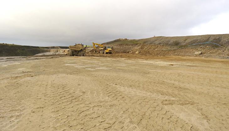 Development work at Hillhead quarry Development work at Hillhead quarry