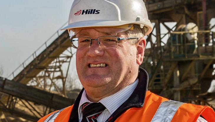 Peter Andrew, group director Hills Quarry Products Peter Andrew, group director Hills Quarry Products