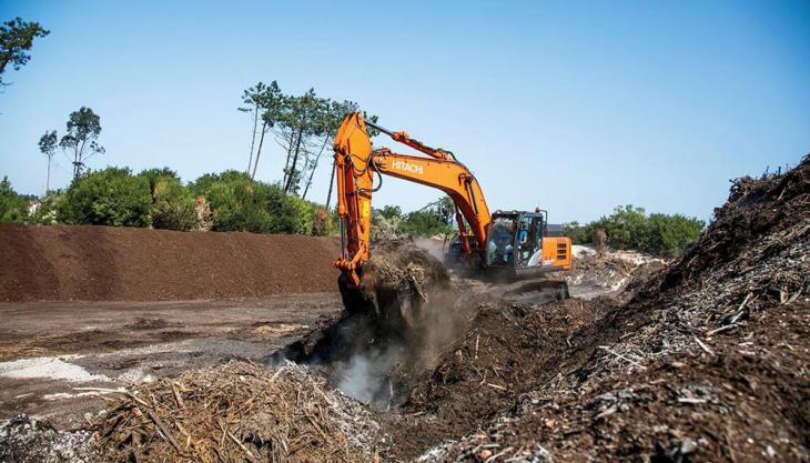 Hitachi ZX300LCN-6 excavator