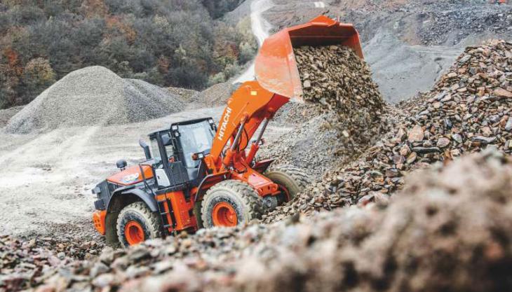 The new Hitachi ZW330-6 wheel loader Hitachi ZW330-6 wheel loader