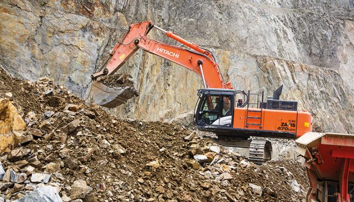 Hitachi ZX470LCH-5 excavator