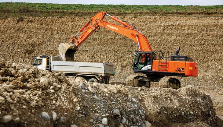 Hitachi ZX470LCH-5 excavator