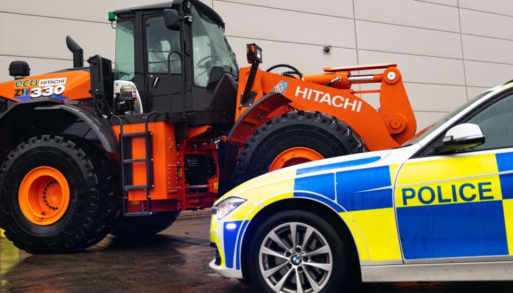 HCMUK to fit CESAR security system with new Emissions Compliance Verification feature as standard to wheel loaders and excavators Hitachi CESAR security system