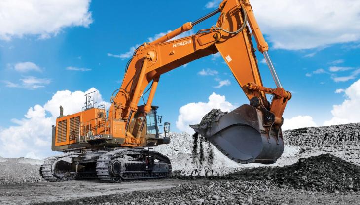 The heavyweight Hitachi EX1200-7 excavator Hitachi XZ1200-7 excavator