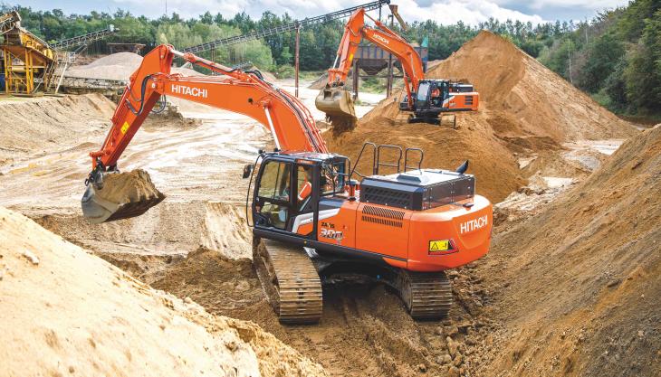 Hitachi Zaxis-7 excavators