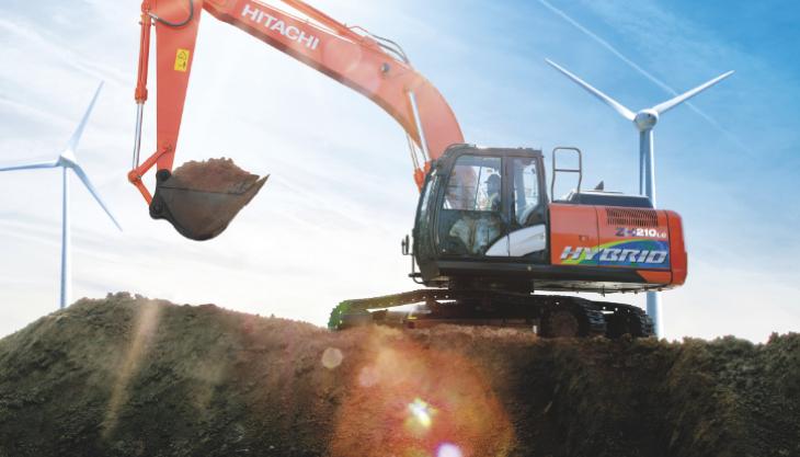 Hitachi ZH210-6 hybrid ZH210-6 hybrid