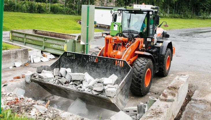 Hitachi ZW180-5 excavator