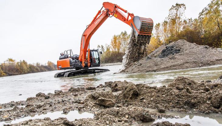 NBG’s new Hitachi ZX300LC-6 excavator Hitachi ZX300LC-6 excavator