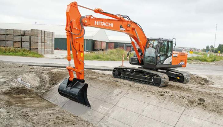 Hitachi ZX210X-6 excavator