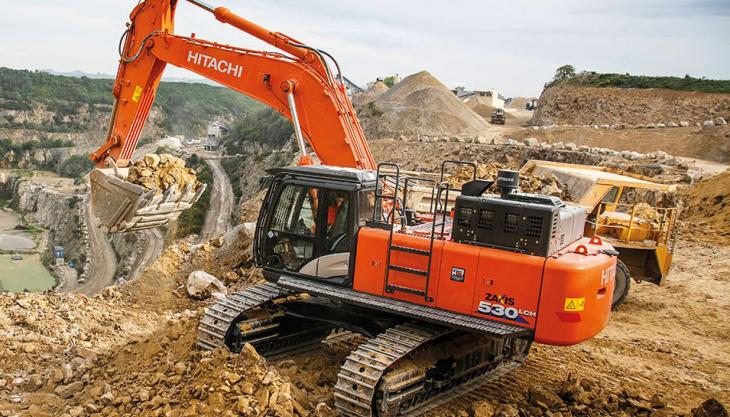 Hitachi launch new ZX530LCH-6 excavator Hitachi ZX530LCH-6 excavator